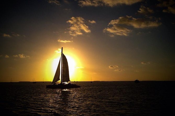 Key West Champagne Sunset Catamaran Cruise - Fort Zachary Taylor and the Open Water