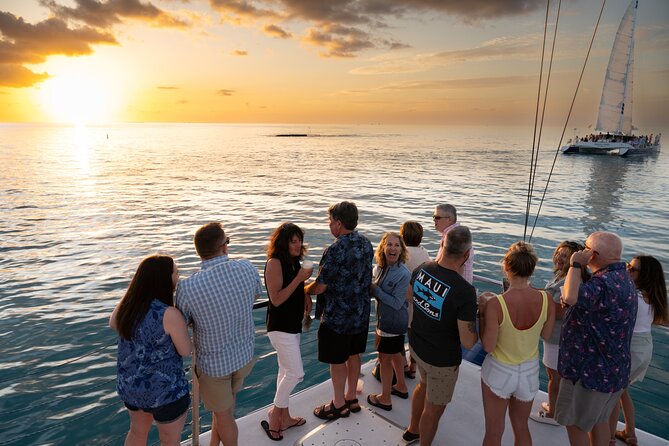 Key West Champagne Sunset Catamaran Cruise - The Sunset Celebration at Sea
