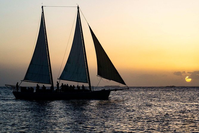 Key West Small-Group Sunset Sail with Wine and Hors d'oeuvres - Leaving Key West as the light changes