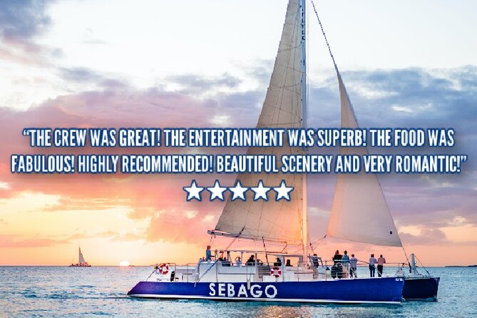 Key West Sunset Sail: Dolphin Watching, Wine, and Tapas - The sunset is the evening’s most dependable payoff