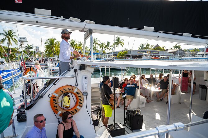 Key West Sunset Sail with Open Bar, Live Music and Hors D'oeuvres - Sailing past Key West’s waterfront