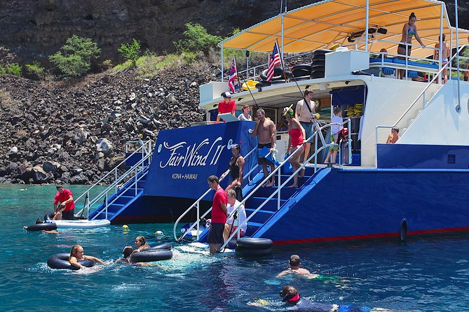 Kona’s Best Morning Snorkel: Captain Cook & Kealakekua Bay - Kuamoʻo Point and Lekeleke Burial Grounds from the sea