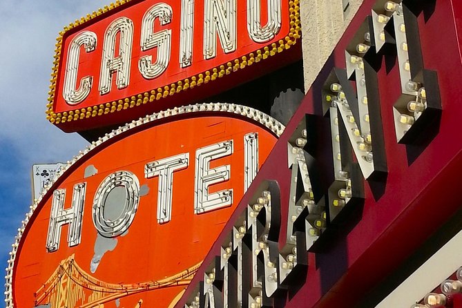 Las Vegas Downtown & Fremont Street - Guided Walking Tour - Crossing the four-block Fremont Street Experience