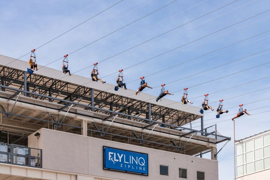 Las Vegas: FLY LINQ Zipline Ticket - Timing your ticket across three days