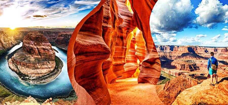 Las Vegas: Grand Canyon, Antelope Canyon, Horseshoe Bend - Leaving Las Vegas before sunrise