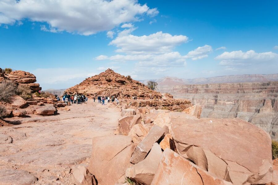 Las Vegas: Grand Canyon West & Hoover Dam Tour + Breakfast - Hoover Dam in a quick frame