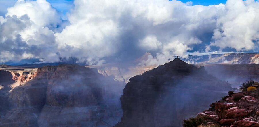 Las Vegas: Grand Canyon West & Hoover Dam Tour + Breakfast - Guano Point and the best walk of the day
