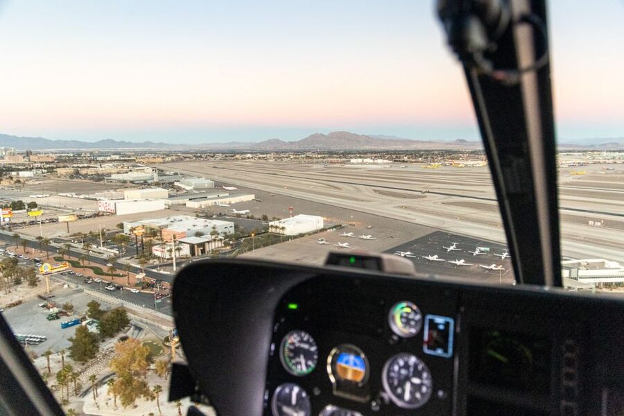 Las Vegas: Helicopter Night Flight over the Strip - What the 10-minute flight actually covers