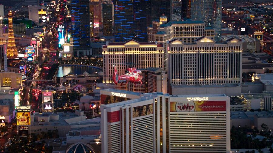 Las Vegas: Night Helicopter Flight over Las Vegas Strip - Is $124 good value for Las Vegas?