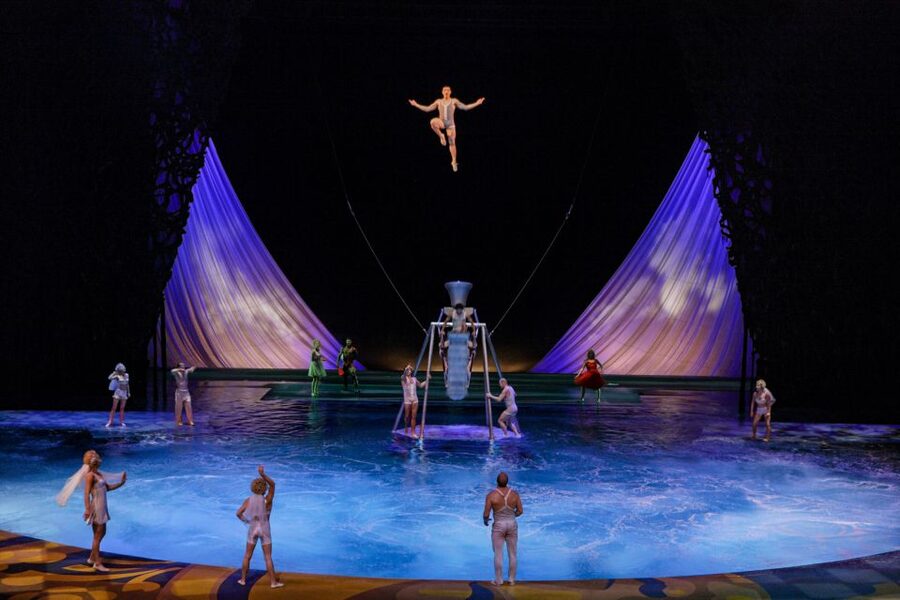 Las Vegas: “O” by Cirque du Soleil at Bellagio - The show’s long Las Vegas run since 1998