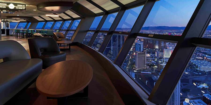 Las Vegas: STRAT Tower Observation Deck Ticket - Getting to the indoor deck on Level 108