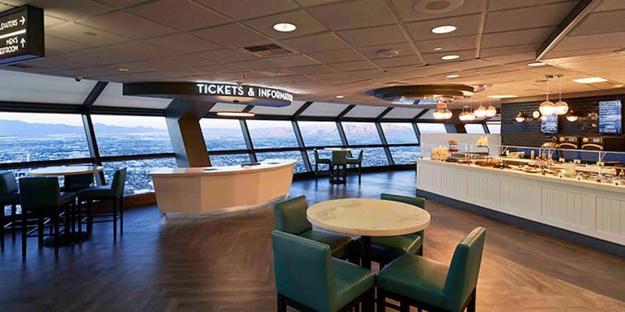Las Vegas: STRAT Tower Observation Deck Ticket - The outdoor deck and the feeling of height