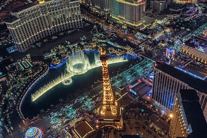 Las Vegas Strip Helicopter Night Flight - How much pilot commentary should you expect