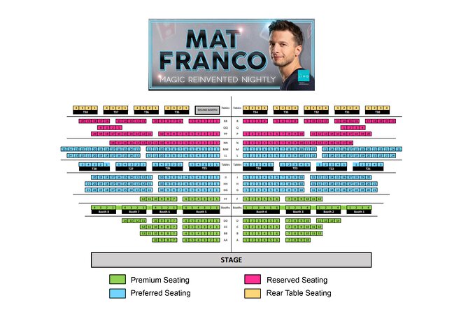 Mat Franco Magic Reinvented Nightly at the LINQ Hotel and Casino - What happens during the magic and comedy show