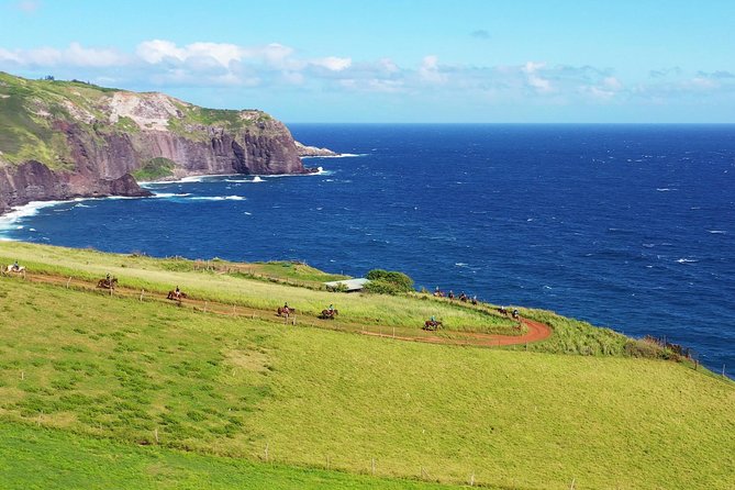 Maui Horseback Adventure at Circle M Ranch With Real Cowboys - Down through pastures toward Waihee Valley