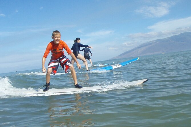 Maui: Two Hour Beginner Group Surf Lesson in Kihei - What comes with the $98 price