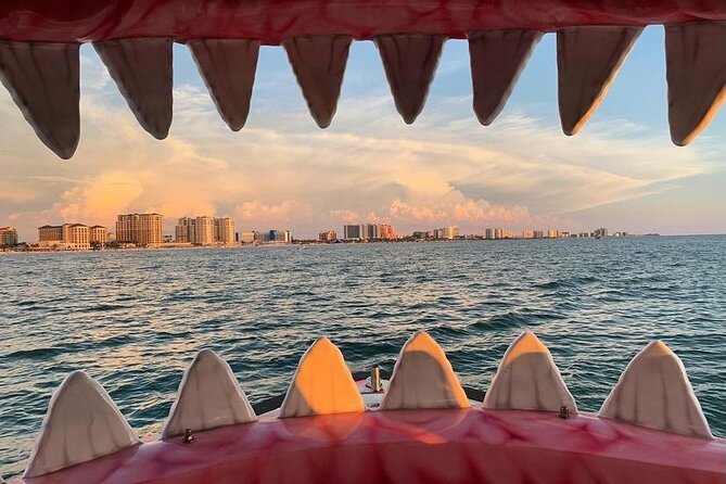 Mega Bite Dolphin Tour Boat in Clearwater Beach - Boarding the shark at 25 Causeway Boulevard