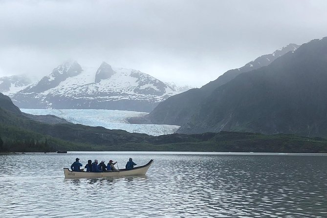Mendenhall Glacier Lake Canoe Tour - A workout with a very large reward