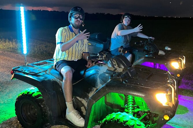 Miami (Bad A") Glow in the Dark ATV Riding Experience #1TOP Rated - Riding the muddy Redland trails