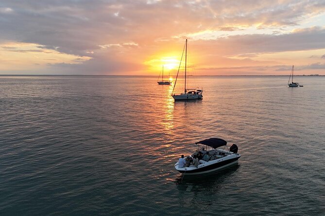 Miami Boat Tour –Day and Night Cruises with Champagne - Cruising the bay at your own pace