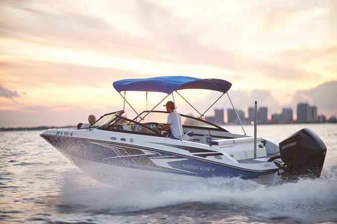 Miami Boat Tour –Day and Night Cruises with Champagne - Captains, comfort, and small practical details