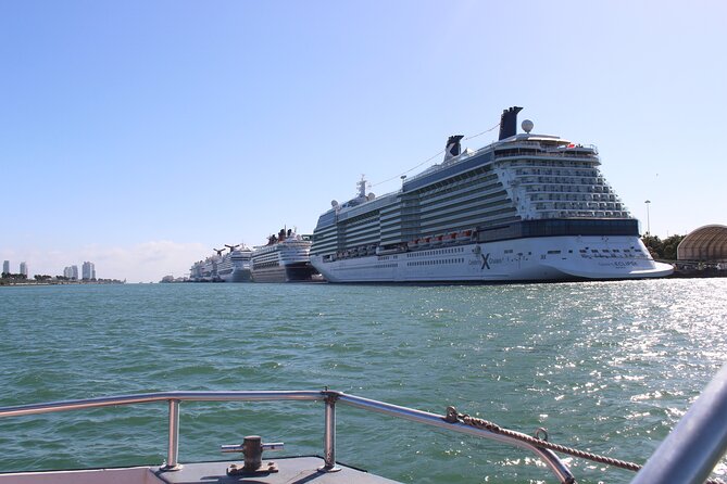 Miami Boat Tour of Celebrity Homes - South Beach, Fisher Island, and movie locations