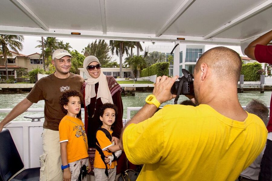 Miami: Duck Tour of Miami and South Beach - The splashdown into Biscayne Bay