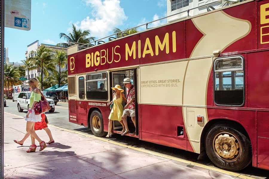 Miami: Hop-on Hop-off Open-top Bus Tour and Optional Cruise - Heat, comfort, and traffic