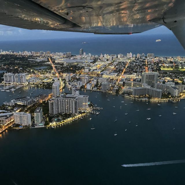 Miami: South Beach Private 50-Minute Private Flight Tour - The Small-Plane Feel