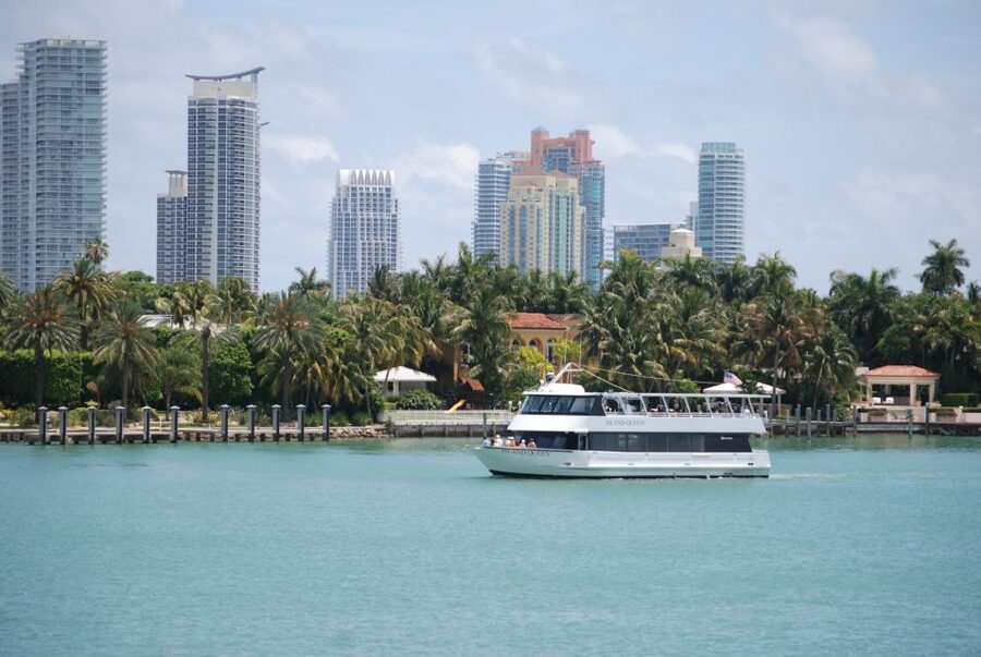 Miami: The Original Millionaire’s Row Cruise - Brickell Key and the city’s waterfront edge
