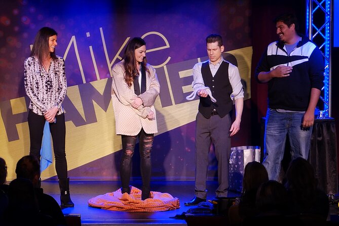 Mike Hammer Comedy Magic Show at the Four Queens Hotel - The magic: clever, physical, and often surprising