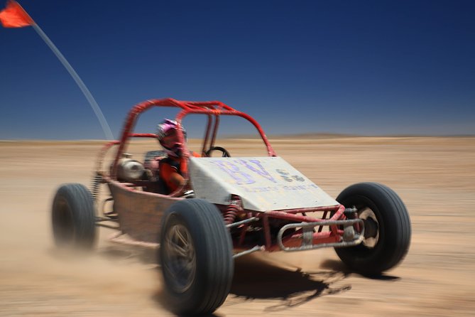 Mini Baja Chase Dune Buggy Adventure in Las Vegas - The one-mile transfer to the Nellis Dunes staging area