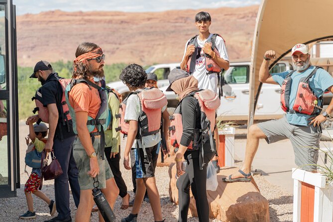 Moab Morning Half Day Rafting Trip - Colorado River - The shuttle through Moab’s red-rock country
