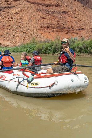 Moab Morning Half Day Rafting Trip - Colorado River - Fisher Towers and the Priest and Nuns from the raft