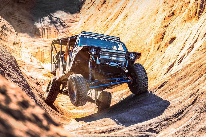 Moab's Most Xtreme 3-Hour Experience on Hell's Revenge - Mickeys Hot Tub sets the tone