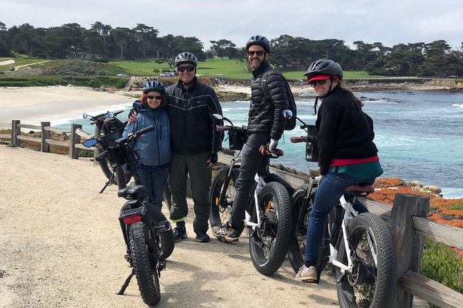 Monterey's 17 Mile Drive Guided Electric Bike Tour, 3 hr - Pebble Beach Market as the halfway comfort stop