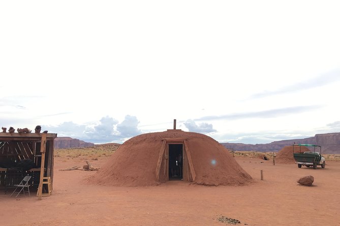 Monument Valley Extended Backcountry Tour - Inside a Navajo hogan