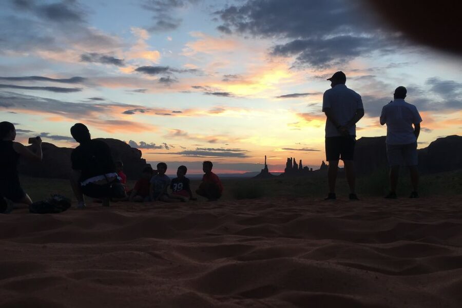 Monument Valley: Sunset Tour with Navajo Guide - The Mitten Buttes set the tone