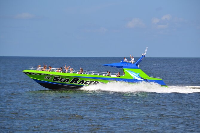 Myrtle Beach Dolphin Cruise - Searching for dolphins in open water