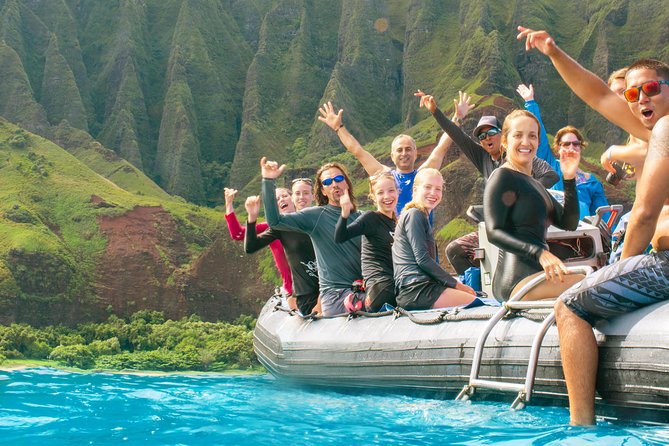 Na Pali Coast Half-Day Raft and Snorkel Adventure - Timing, cancellations, and weather decisions