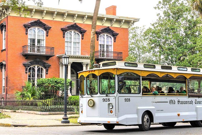 Narrated Historic Savannah Sightseeing Trolley Tour - Key points to know before you board