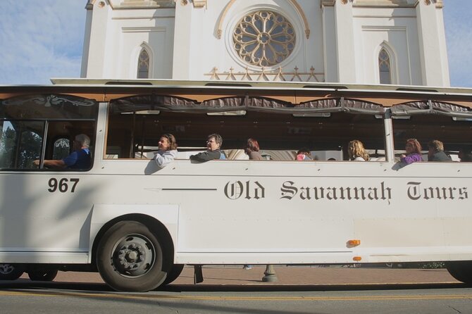 Narrated Historic Savannah Sightseeing Trolley Tour - Museums and the changing face of Savannah