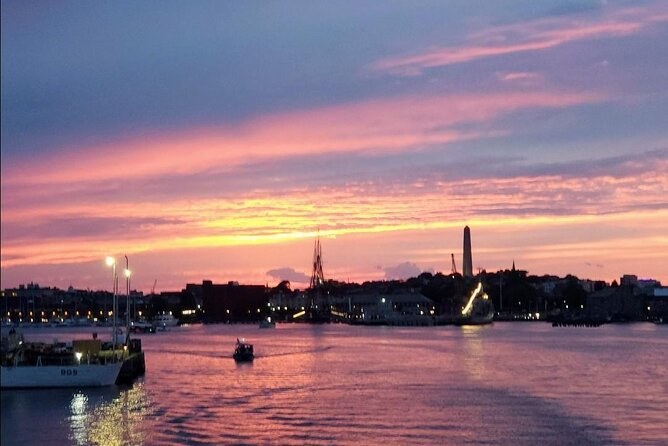 Narrated Sunset Cruise of Boston Harbor - The North End, Bunker Hill, and Old North Church