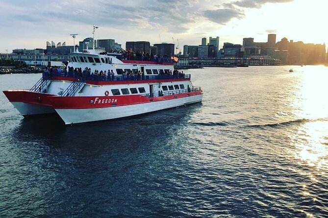 Narrated Sunset Cruise of Boston Harbor - Sunset, skyline lights, and the best seats