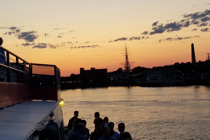 Narrated Sunset Cruise of Boston Harbor - The narration: useful, but not always consistent