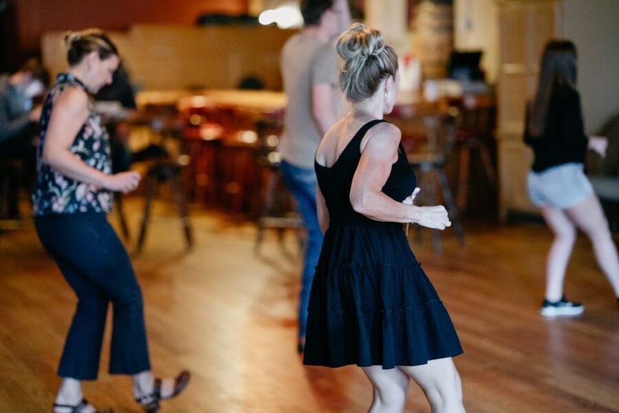 Nashville: Line Dancing Class with Keepsake Video - Arriving on Broadway and finding the right bar