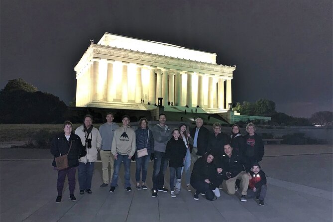 National Mall Night Tour with 10+ Monuments (Public or Private) - The MLK Memorial beside the water