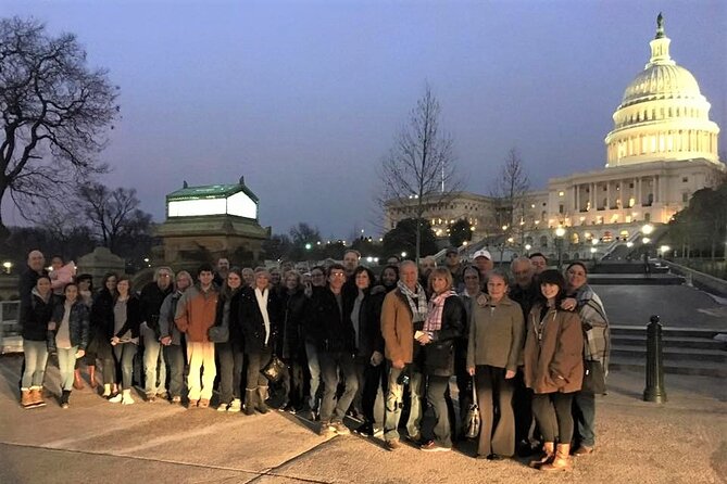 National Mall Night Tour with 10+ Monuments (Public or Private) - Korean War Veterans Memorial after sunset