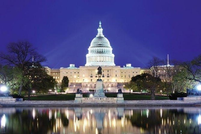 National Mall Night Tour with 10+ Monuments (Public or Private) - The Capitol at sunset