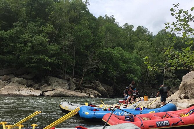 National Park Whitewater Rafting in New River Gorge WV - What is included for $99, and what costs extra